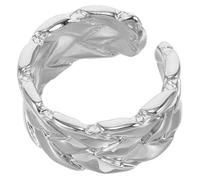 Beaupretty Anneau Tressé Anneau De Pouce Anneaux Ouverts Pour Les Femmes Bague Sculptée Bagues Vintage Pour Hommes Alliances Pour Femmes Cotillons D'halloween Bagues D'halloween Doré Cuivre