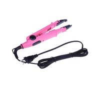 Beaupretty Appareil Extension Cheveux Professionnel Fer à Souder LED Température Constante 210° en Fer et Abs Couleur Rose pour Pose D'extensions Cheveux