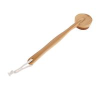 Beaupretty Applicateur de Dos pour Auto-bronzante avec Manche Bois Brosse Douce et Lavable pour Lotion et Huile Usage Confortable et Hygiénique pour Soins de Peau et Personnes Âgées