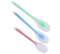 Beaupretty Applicateur de Lotion Dos Lot de 3 Pièces Tpe Manche Long Ergonomique Brosse Lavable pour Crème, Autobronzant et Soins Corporels Usage Corps, Jambes et Pieds