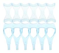 Beaupretty Applicateur de Mascara et Pochoir pour Eyeliner 12 Pièces Kit Maquillage Yeux Assistants Extension Cils Débutants Usage Personnel Couleur Aléatoire