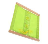 Beaupretty Apprentissage Bois pour Tout-Petits Outil Éducatif Multifonction pour Pratiquer Laçage et Développer la Motricité pour Maison et Maternelle Design Moderne et Portable