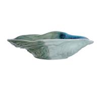 Beaupretty Assiette de Service en Coquille D'huître en Céramique 200 Ml Résistante et Polyvalente pour Restaurants et Banquets Design Unique et Élégant