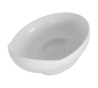 Beaupretty Assiette Déversement avec Ventouse pour Aide à Alimentation des Personnes Âgées Vaisselle Adaptive Étanche et Antichoc pour Patients Handicapés Couleur Blanche
