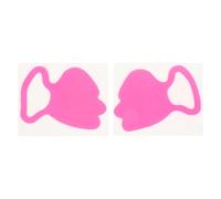 Beaupretty Autocollants Anti-Rides Visage Lot de 2 Soin Visage Matériau en Silicone des Rides Nasogéniennes Utilisation Maison et Salon
