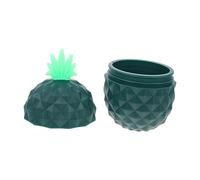 Beaupretty Bac à Glaçons Lingettes Appareil Facial Cube Se Soucier Bronzage Scrubber Rose Faux Bouffi Rouleau De Glace Pour Le Visage Tiki Fou Teinté Ananas Green De Silice