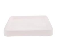 Beaupretty Bac à Litière Blanc pour Lapin et Cochon d'Inde en PP Clôture Surélevée et Fond Épais, Nettoyage Facile et Sécurité Assurée pour Cage Intérieure