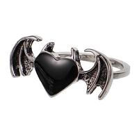 Beaupretty Bague Cœur Rétro Pour Femmes Bijoux Fantaisie Ajustables Au Style Vintage Hip-hop Idéale Pour Jeunes Filles Déclarations Amour