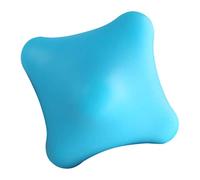 Beaupretty balle de de de remise en forme petit ballon d'exercice balles de yoga main nuque boule de des mains en silicone de silice Blue