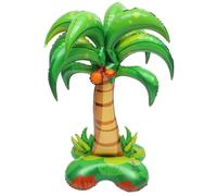 Beaupretty Ballon Palmier Gonflable en Aluminium 4D Grand Format 132X54X94 CM pour Fête Hawaïenne Décoration Tropicale Estivale et Accessoire Photo Ballon Décoratif Résistant pour