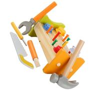 Beaupretty Banc à Marteler Bois pour Garçon Fille Établi Éducatif avec Marteau Jeu De Construction Sécurisé pour Éveil Développement Créatif Et Coordination Main-œil Cadeau Garçon Fille