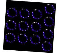 Beaupretty Bandeau à fleurs LED wedding decoration fete band led couronne fleur strip guirlande de fleurs bandeau couronne de fleurs guirlande ne Violet,mauve