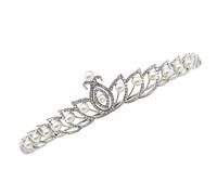 Beaupretty Bandeau De Couronne De Mariage Décorations Photo Groupe Faveurs De Mariage Couronnes D'or Coiffes Bandeau Strass Bandes Bandeaux Bandeau De Mariée Royal Reine Du Bal Arc Alliage