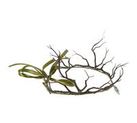 Beaupretty Bandeau de Mariée Ajustable Couronne de Fée Verte avec Chaîne de Front pour Femmes Élégantes Accessoire pour Mariage Fête et Festival