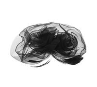 Beaupretty Bandeau De Mariée Romantique En Maille Double Accessoire Pour Cheveux Idéal Pour Un Mariage Un Enterrement De Vie De Jeune Fille Ou Une Soirée Noir