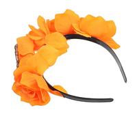 Beaupretty Bandeau Halloween Cosplay Accessoire Cheveux Floral avec Griffes de Squelette pour Fête Déguisement Jour des Morts Femme