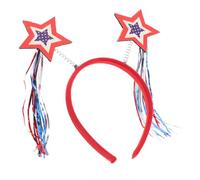 Beaupretty Bandeau Independence Day Étoile à Franges pour Festival Accessoire Cheveux et Stable pour Fête Patriotique