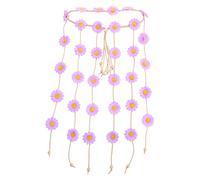 Beaupretty Bandeau Marguerite Femme 1 Pièce Réglable Accessoire de Cheveux Hippie pour Fête et Plage