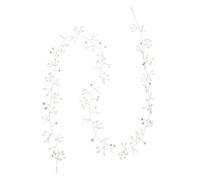 Beaupretty Bandeau Mariage Perles et Cristal Vigne Cheveux Flexible pour Mariée Accessoire et Élégant pour Longues et Tresses