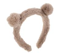 Beaupretty Bandeau Ours Peluche avec Oreilles Ours Serre-tête Ajustable pour Déguisement et Soins de Peau Accessoire de Cheveux Mignon