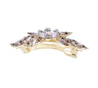 Beaupretty Barrette à Cheveux Cristaux Avec Fleur Décorative Accessoire Élégant Clip à Cheveux Marques