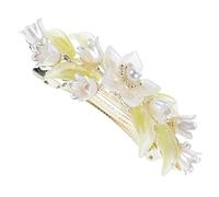 Beaupretty Barrette à Cheveux En Métal Convallaria Pince à Cheveux Décorative à Fleurs Taille Moyenne à Ressort Pour Femmes Coiffures Quotidiennes Et Fêtes