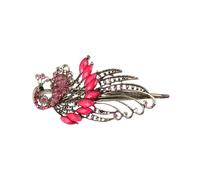 Beaupretty Barrette Cheveux Vintage Alliage avec Délicats Pince Clip pour Cheveux Épais Accessoire Élégant pour Femmes et Filles Fêtes et Usage Quotidien Rose