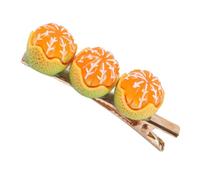 Beaupretty Barrettes à Cheveux Orange Pour Femmes Accessoires Mignons Pour Cheveux Barrettes De Mode