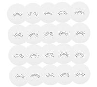 Beaupretty Barrettes À Vendre 100 Feuilles De Papier Support Pour Nœuds À Cheveux Pour Présentation Et Rangement