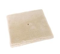 Beaupretty Base de Remplacement pour Arbre à Chat en Panneau de Particules Tissu Peluche Beige Compatible Vis M8/M10 Tapis pour Griffoir DIY Stable et Confortable pour Chats d'Intérieur