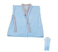 Beaupretty Bathrobe For Women Lightweight Fleece Soft Short Sleeve Japanese Summer Kimono Robe For Casual Wear And Bath Relaxation
