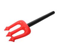 Beaupretty Bâton Gonflable Fourche Diable Rouge Accessoire Cosplay Halloween Léger en PVC Décoration Fête et Jeux de Société pour Garçon et Filles et Événements Festifs