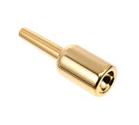 Beaupretty Bec de Trompette Plaqué Or Remplacement Durable pour Instrument de Musique Embouchure Pratique pour et Débutants