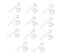 Beaupretty Bijoux Oreilles Invisibles Résine Claire Avec Bouchons Silicone Kit De Pour Oreilles Sensibles Parfait Pour Usage Quotidien Et Occasions Spéciales