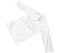 Beaupretty Blouse de Laboratoire Blanche pour Garçon Fille Jeu de Rôle Déguisement Scientifique Costume Médecin Fille Garçon Halloween