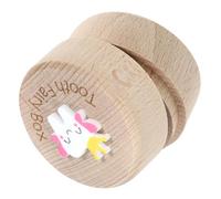 Beaupretty Boîte à Dents de Lait en Bois Sculptée 3d pour Garçon et Filles, Rangement Souvenir Solide, Boîte Porte-dents pour Garçons, Présent Naissance Pratique et Décoratif