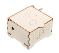 Beaupretty Boîte à Musique Mécanique Bois DIY pour Garçon Fille Kit Scientifique Stem Éducatif avec Matériaux Expérimentation pour Apprentissage Créatif et Musicale