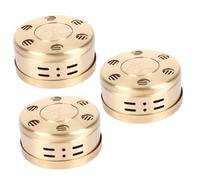 Beaupretty Boîte De 3 Pièces brûleur de moxa outil de soin du corps brûleur à des bâtons portable outil de gravure de moxa Golden