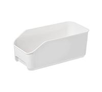 Beaupretty Boîte de Rangement de Bureau Plastique PP Sans Couvercle Organisateur Multifonction pour Cosmétiques Snacks et Accessoires Surface et Fond Stable pour Maison et Bureau