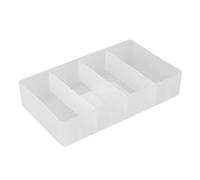 Beaupretty Boîte de Rangement Maquillage Plastique Transparente Extra Large avec Tiroir Modulable Organisateur Bureau et Salle de Bain pour Cosmétiques Bijoux et Accessoires Sundries Support