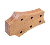 Beaupretty Boîte De Rangement pour Médiators Guitare Bois Étui à Médiators Forme Tête De Guitare