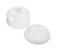 Beaupretty Boîte De Rangement pour Montre avec Couvercle en Verre Plateau Compartimenté pour Accessoires De Précision Outil De Maintenance