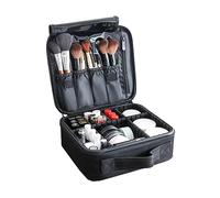 Beaupretty Boîte De Rangement pour Outils De Maquillage Oxford Organisateur De Cosmétiques Étui De Maquillage Portable Noir