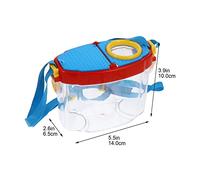 Beaupretty Boîte Dobservation Scientifique pour Garçon Fille Kit Dexploration Nature Extérieur avec Loupe Boîte Détude Insectes et Écologique pour Jeux Éducatifs Plein Air Couleur