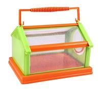 Beaupretty Boîte Loupe à Insectes avec Couvercle Transparent Observatoire Insectes pour Garçon Fille pour Exploration Nature et Observation Détails Critters Portable Vert