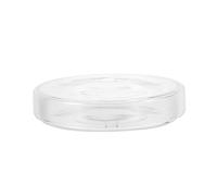 Beaupretty Boîte Pétri Haute Résistance Transparent Design Plat pour Culture Laboratoire Scolaire