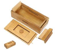 Beaupretty Boîte Puzzle Bois Garçon Fille avec Compartiments Secrets Éducatif Créatif pour Puzzle Cadeau pour Garçons et Filles Jeu Éveil et