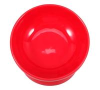 Beaupretty Bol Céramique Surélevé pour Chien et Chiot Bol Léger Réduit Les Risques de Renversement Alimentation Confortable sans Inclinaison du Cou S Rouge