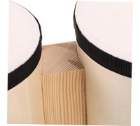 Beaupretty Bongos Bois pour Débutants Tambours à Main Bois avec Pur Instruments de Percussion pour Éducation Musicale et Pratique Classe