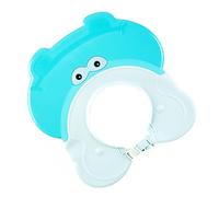 Beaupretty Bonnet de Bain Étanche pour Garçon Fille Chapeau de Shampooing Adorable avec Protection des Yeux Ajustable pour Bébés et Garçon Fille Améliorez Heure Bain Design Fun et Pratique